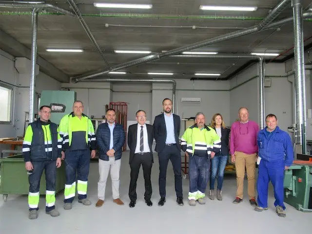 Visita Talleres Municipales