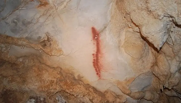 Pintura de Cueva Auria