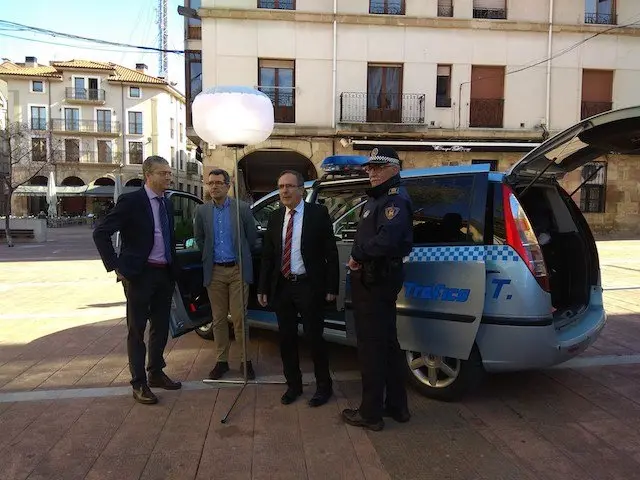 Nueva furgoneta de la Policia Local de Torrelavega