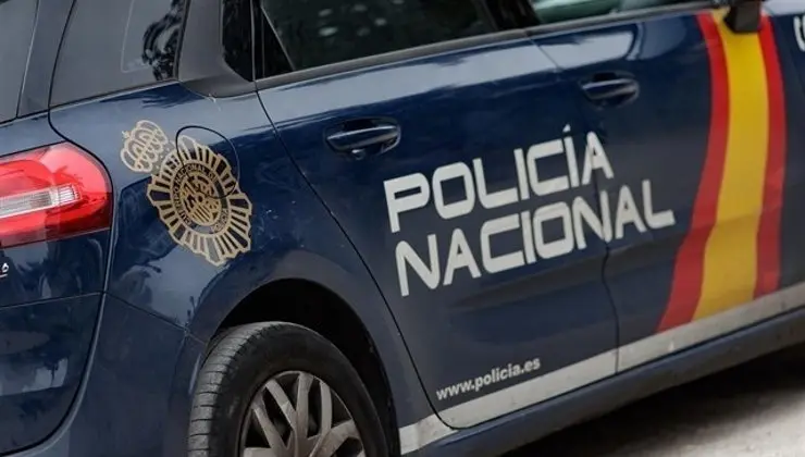 Veh&iacute;culo de la Polic&iacute;a Nacional