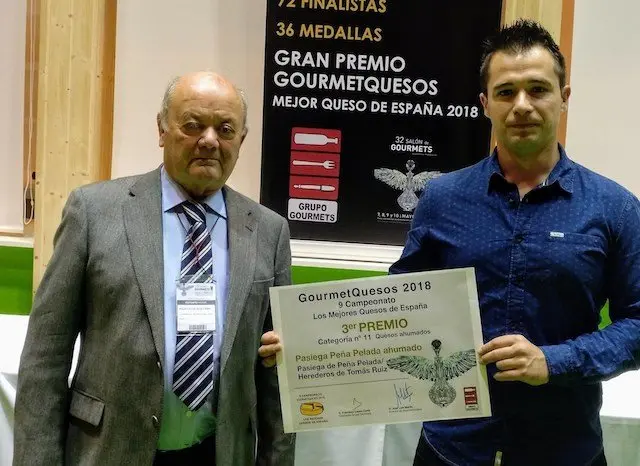 Premio al queso ahumado de La Pasiega de Pe&ntilde;a Pelada