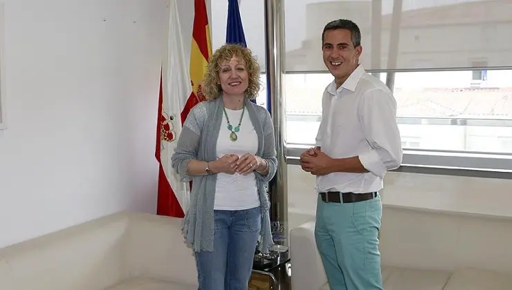 Eva D&iacute;az Tezanos y Pablo Zuloaga, en una imagen de archivo