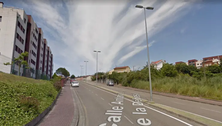 Calle Antonio de la Dehesa, en el barrio santanderino de Monte | Google Maps