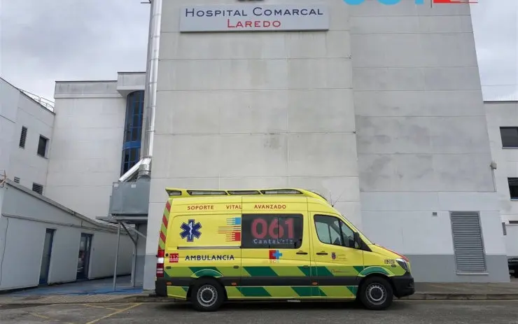 Ambulancia Hospital Laredo
