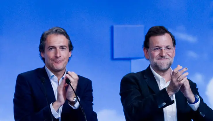 De la Serna y Rajoy, en una imagen de archivo