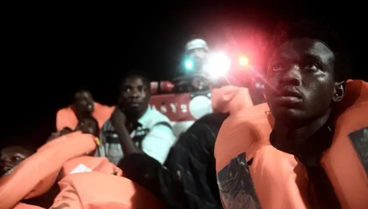 Refugiados del 'Aquarius'