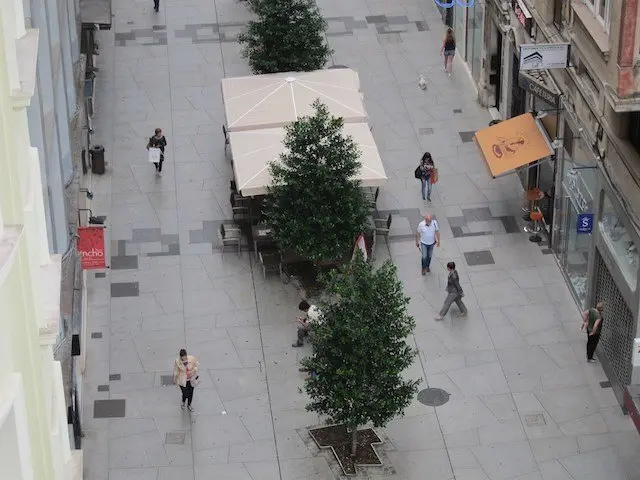 Calle c&eacute;ntrica de Santander