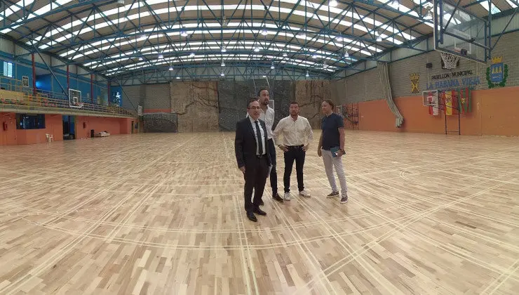 Nuevo parqu&eacute; en el pabell&oacute;n