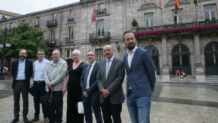 Preacuerdo para rehabilitar el Palacio Municipal