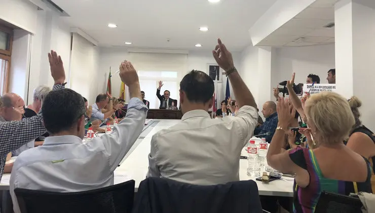 Imagen del pleno municipal