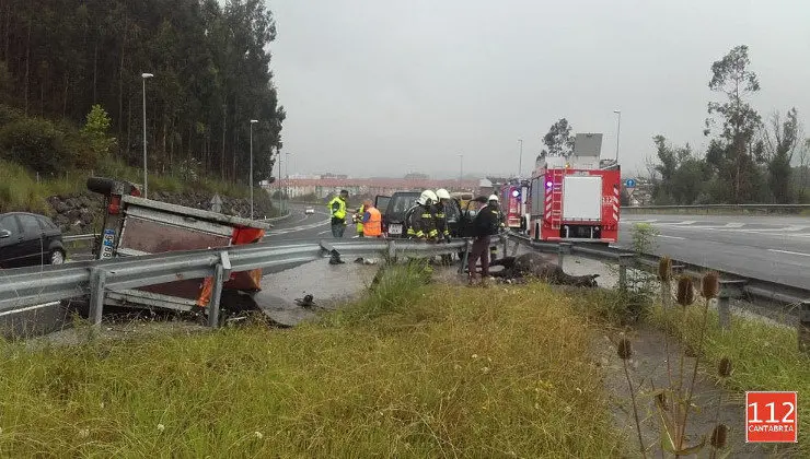 Accidente en la A-67