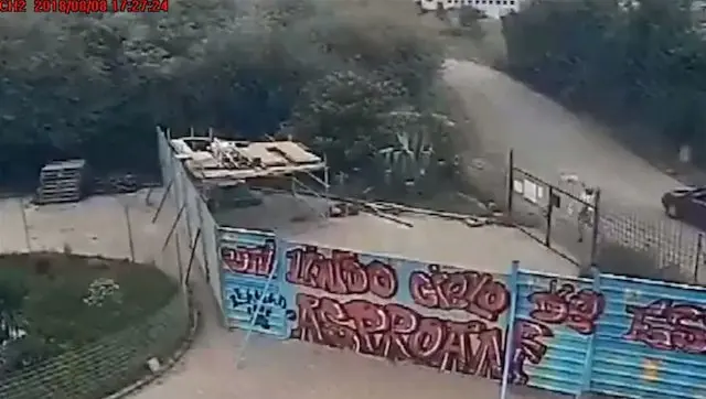 Captura del v&iacute;deo que recoge los hechos