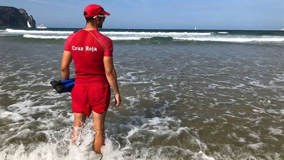 Socorrista de Cruz Roja