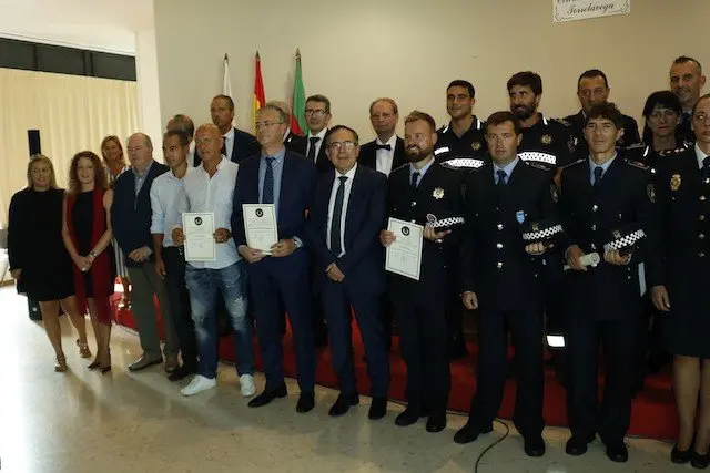 Acto con la Polic&iacute;a Local