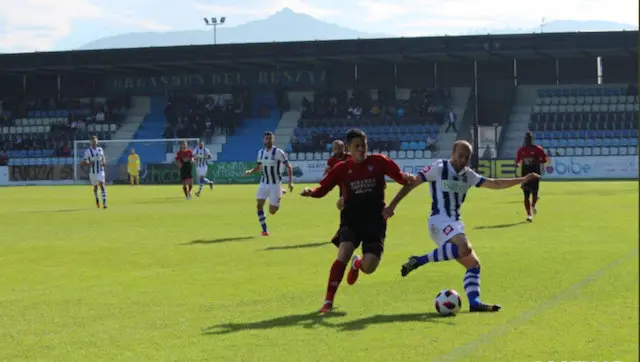  Instante del partido entre la Gimn&aacute;stica y el Mirand&eacute;s