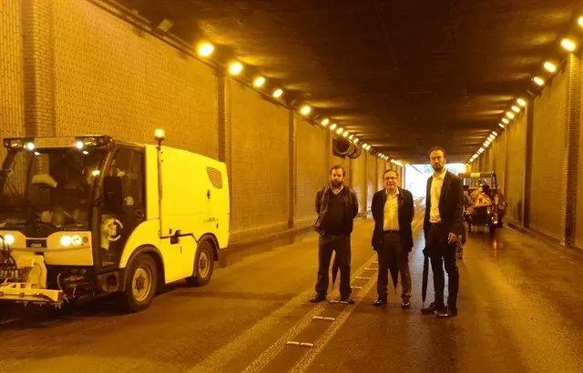 El t&uacute;nel del Movimiento Ciudadano 