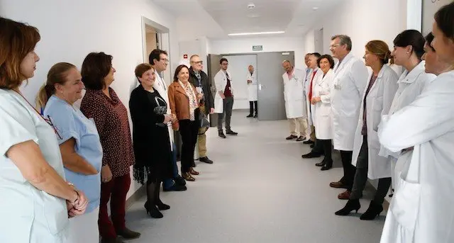 Real visita el hospital