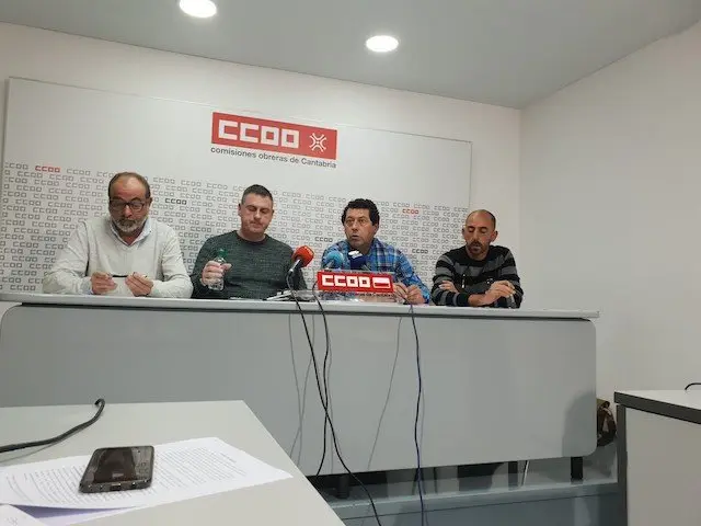 Miembros dell comit&eacute; de empresa de MARE