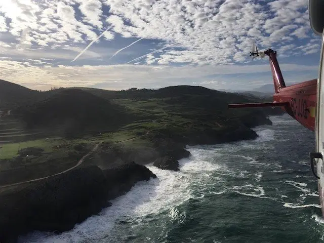 Encontrado el cad&aacute;ver de un pescador en la costa de Ubiarco. Foto- 112