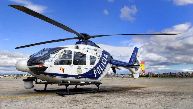 Helic&oacute;ptero de la Polic&iacute;a