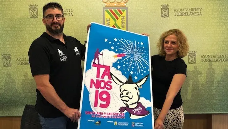 Cartel de las fiestas de Tanos
