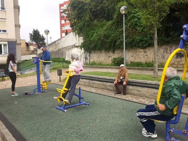 Aparatos de ejercicio biosaludable