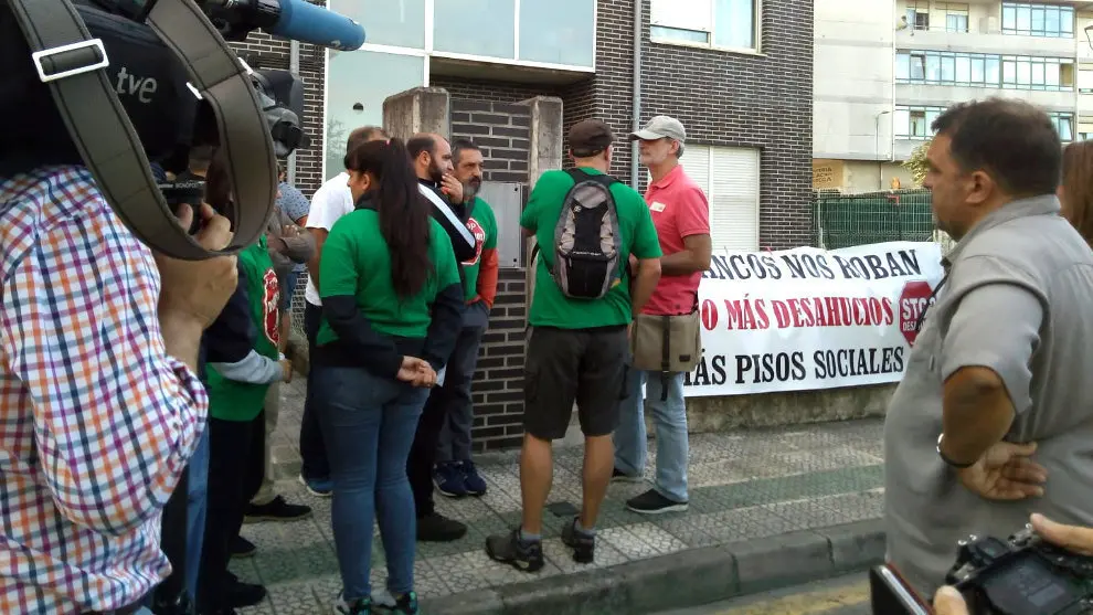 Imagen del desahucio