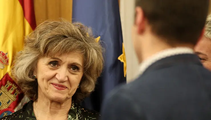 La Ministra de Sanidad en una foto de archivo
