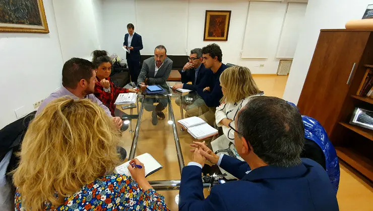 Reuni&oacute;n del equipo de Gobierno