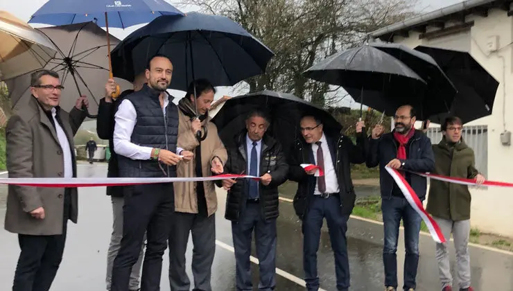 Inauguraci&oacute;n de la carretera a La Monta&ntilde;a