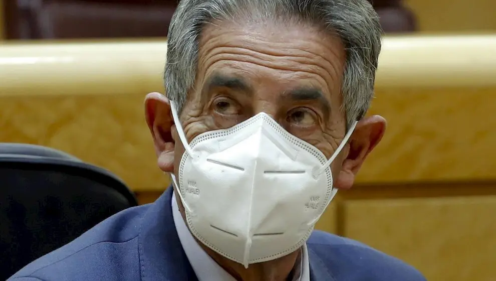 El presidente de Cantabria, Miguel &Aacute;ngel Revilla