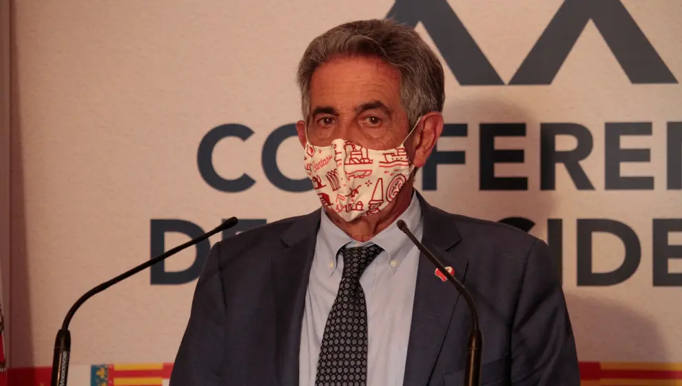 El presidente de Cantabria, Miguel &Aacute;ngel Revilla