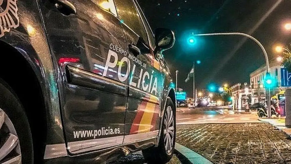 Coche de la Polic&iacute;a Nacional