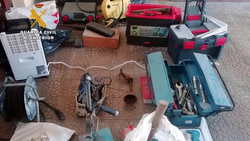 Imagen de la Guardia Civil sobre el caso