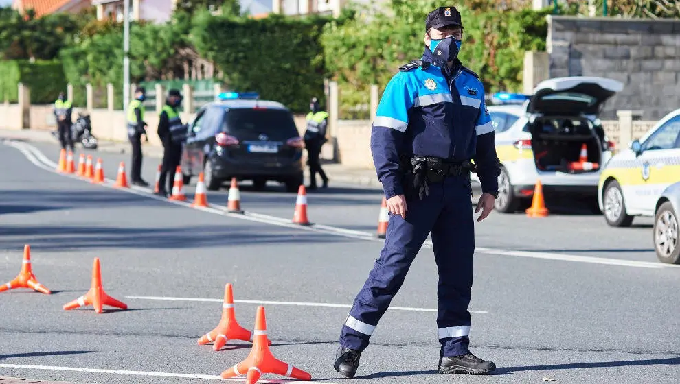 Dispositivo policial en Cantabria