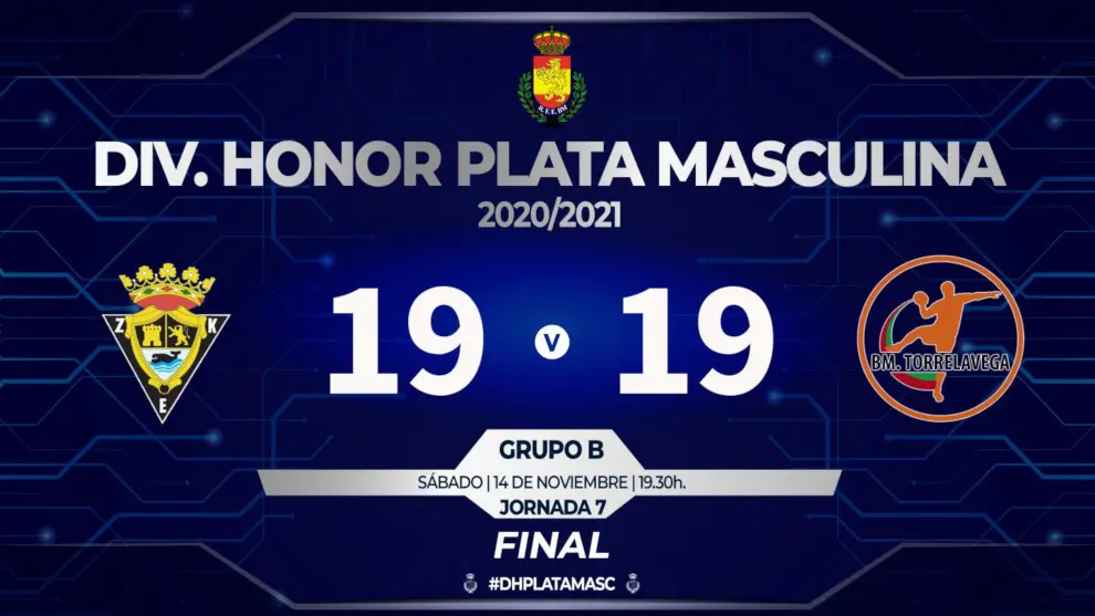 El BM Torrelavega suma un punto de ley frente a Amenabar Zarautz ZKE