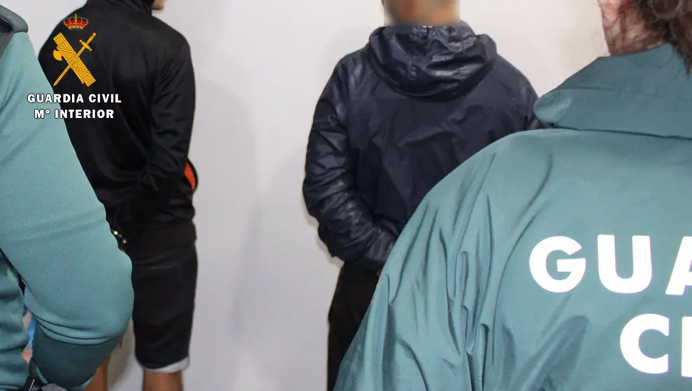 Imagen de los detenidos