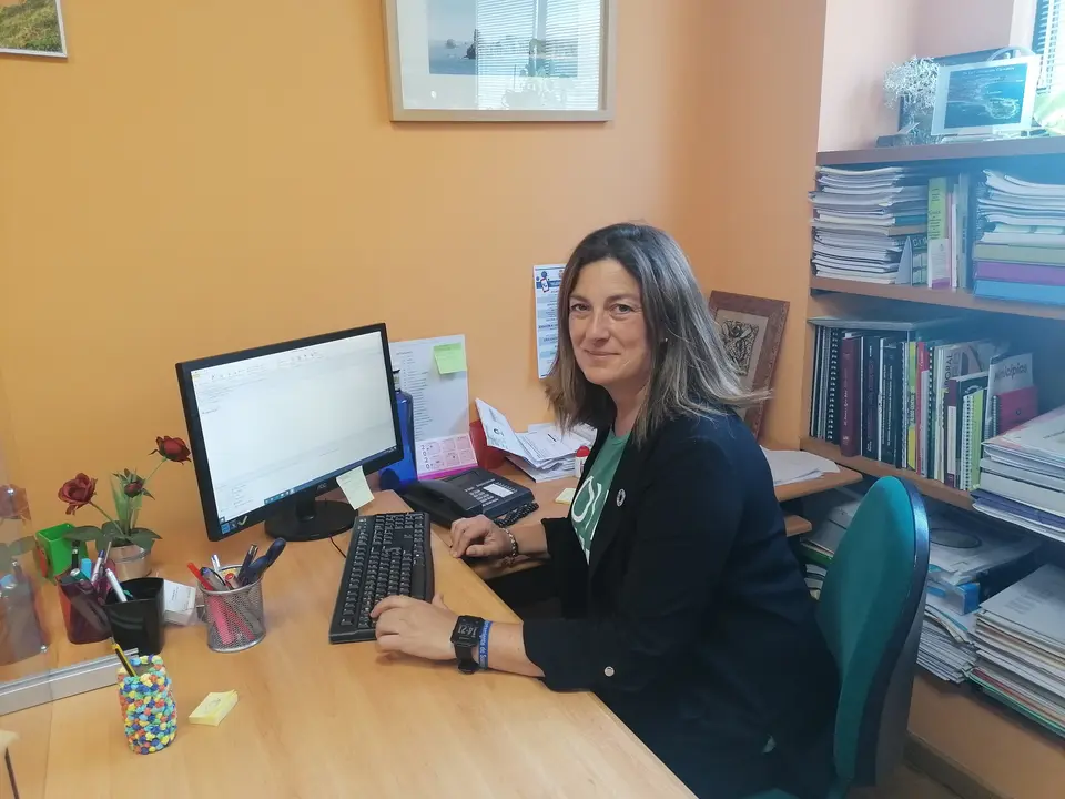 La edil Ana Santiago