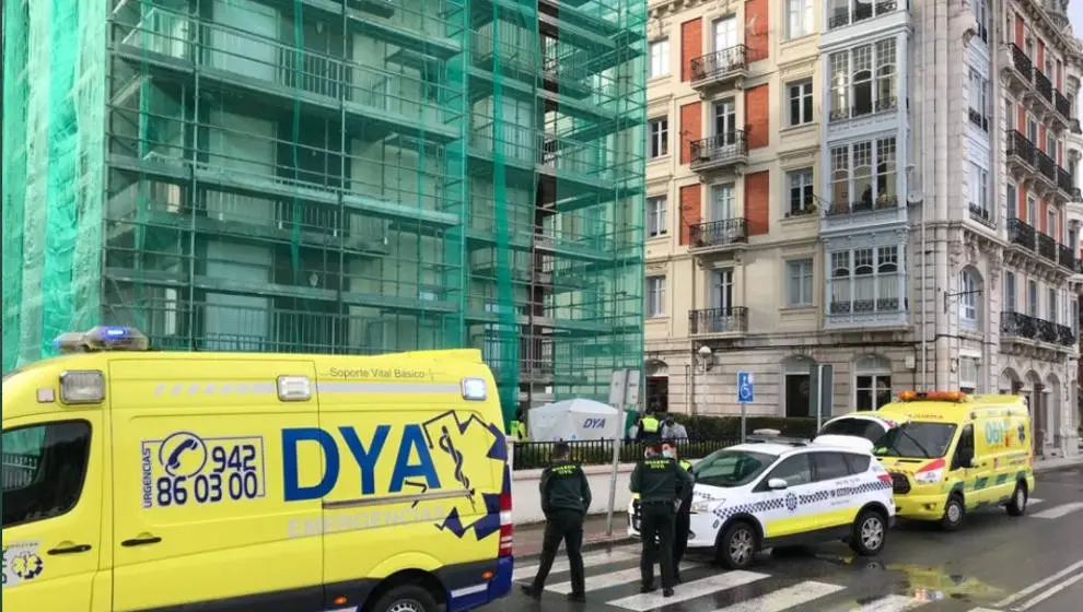 Uno de los fallecidos en este 2020 fue un trabajador que cay&oacute; desde un andamio en Castro Urdiales