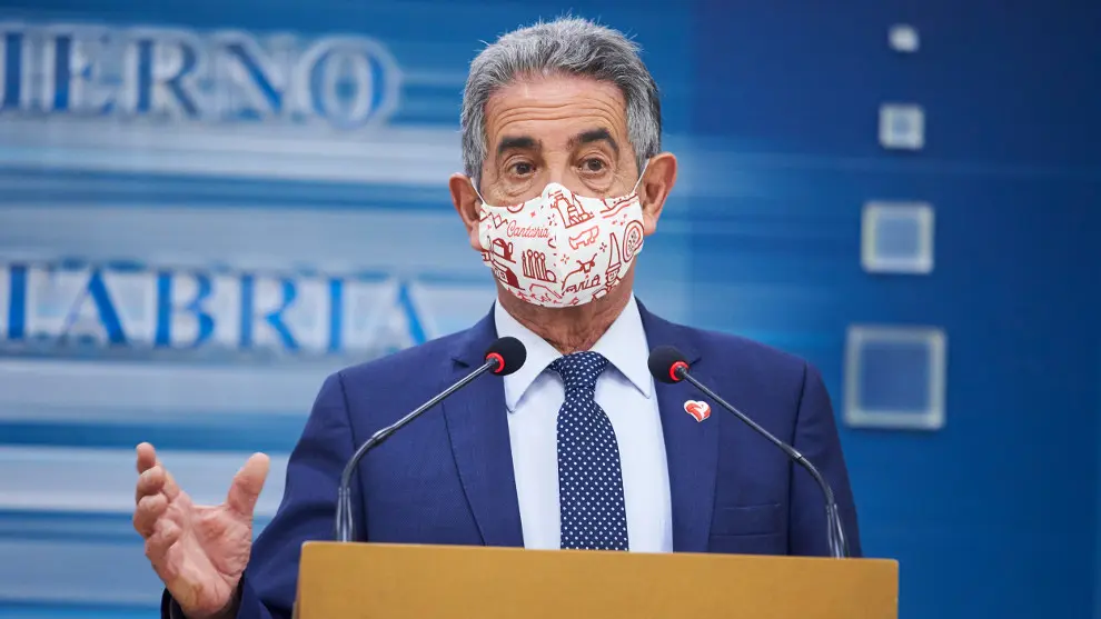 El presidente de Cantabria, Miguel &Aacute;ngel Revilla