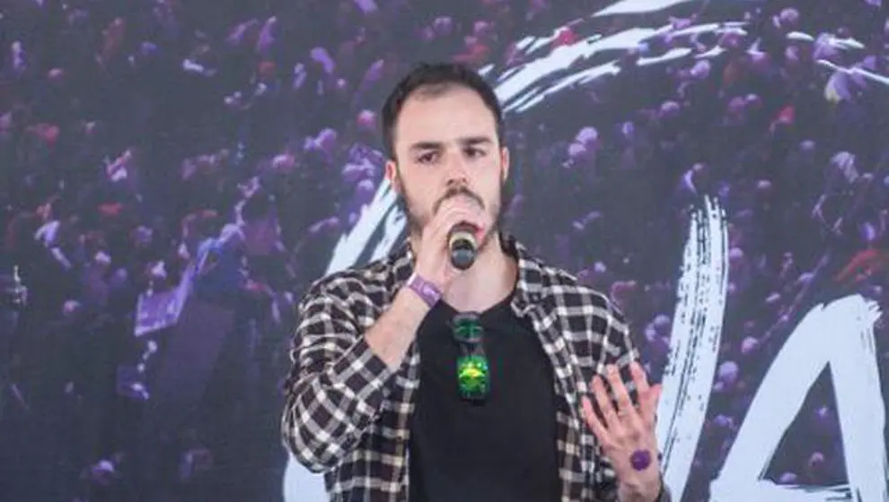 David Garc&iacute;a, portavoz municipal de Podemos Torrelavega