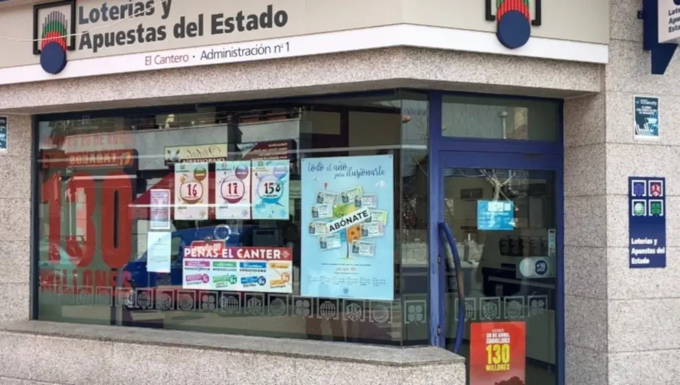 Una administraci&oacute;n de loter&iacute;a