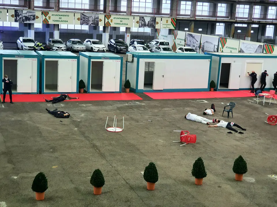 Simulacro de incidente 'Amok'