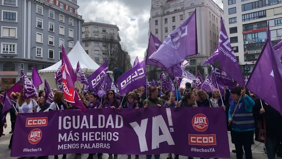 Imagen de archivo de una manifestación