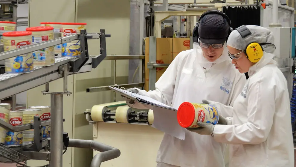 Trabajadores de Nestlé