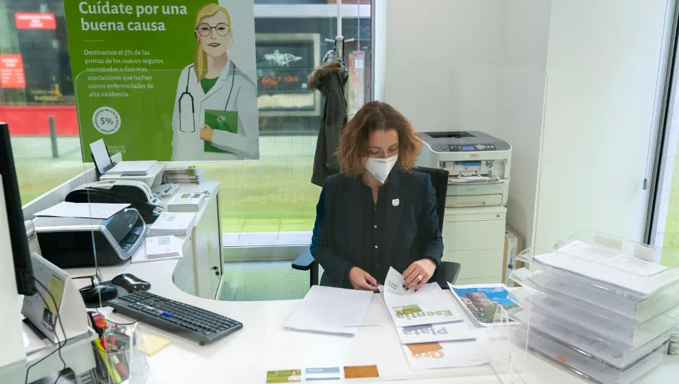 Reportaje de la oficina de Plaza del Principe (Santander) perteneciente al Igualatorio Cantabria. 