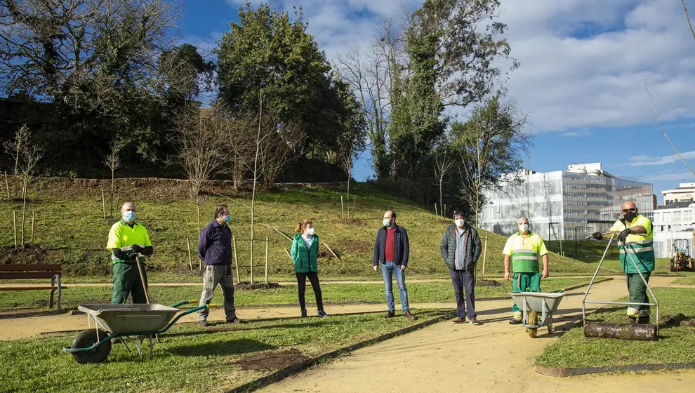 Plantación en Miravalles