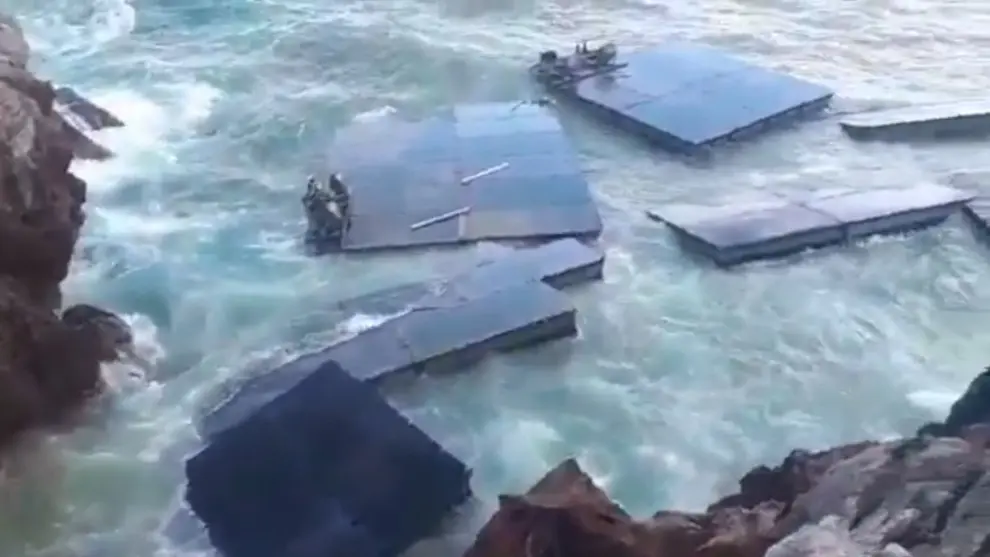 Captura de pantalla del vídeo | Foto- Foro Naval, Twitter