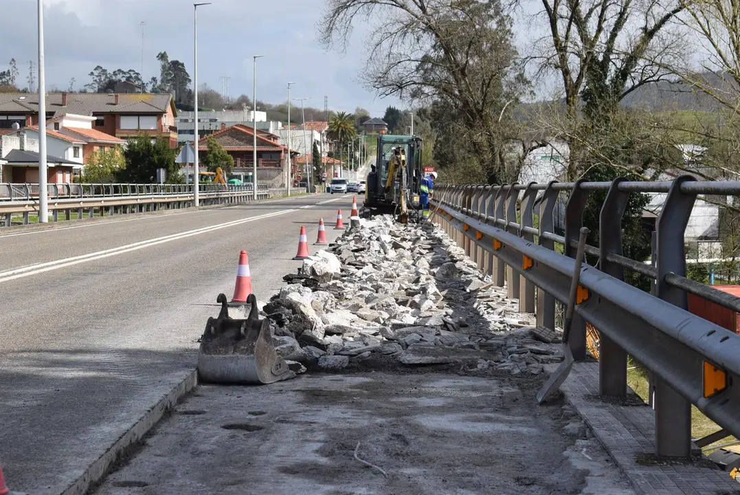 Obras de mejora de la accesibilidad en Piélagos