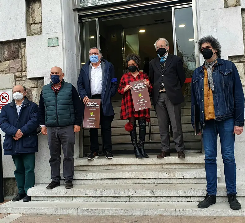 Presentación muestra de fotos por el 25 aniversario de Quercus